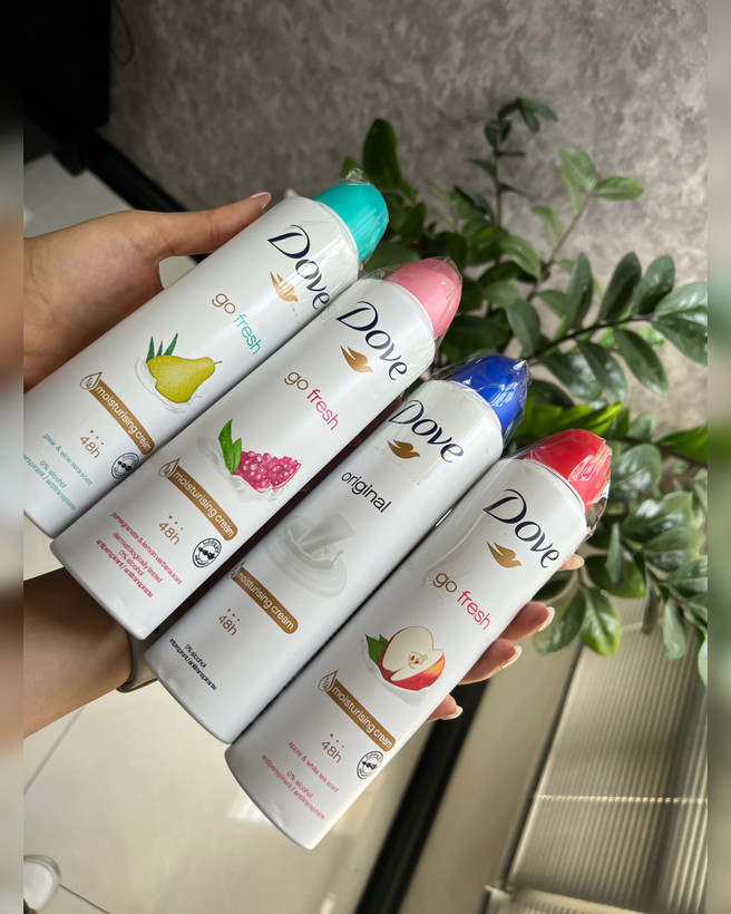اسپری ضد تعریق گلابی داو مدل Go Fresh حجم 250 میلی لیتر- بزرگ